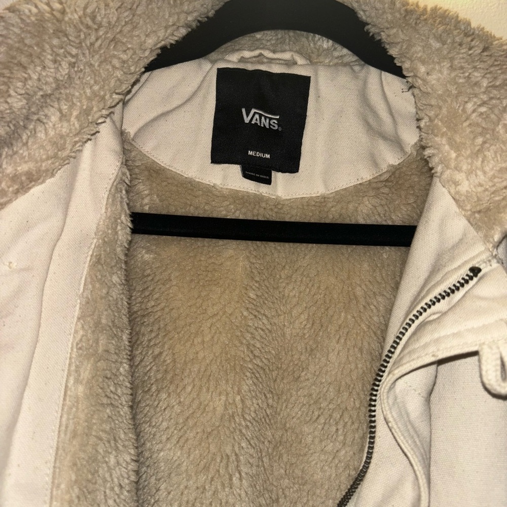 Vans Jacket M fit. Fleece lines and collar. Worn handful of times